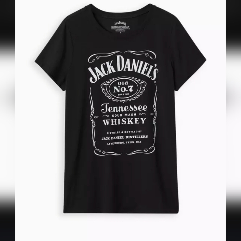 Torrid Jack Daniels Classic fit Size 3 Tee